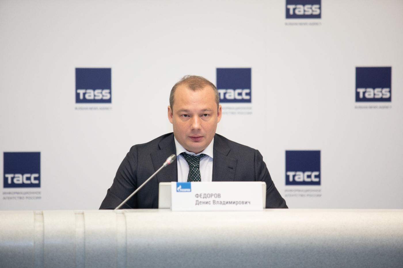 Начальник Управления ПАО «Газпром», генеральный директор ООО «Газпром энергохолдинг» Денис Федоров