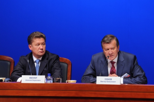 Алексей Миллер и Виктор Зубков