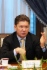 Алексей Миллер во время рабочей встречи с Чрезвычайным и Полномочным Послом Республики Казахстан в России Заутбеком Турисбековым