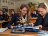 Ученики 9 класса во время мероприятия