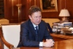 Алексей Миллер во время рабочей встречи с Губернатором Воронежской области Алексеем Гордеевым