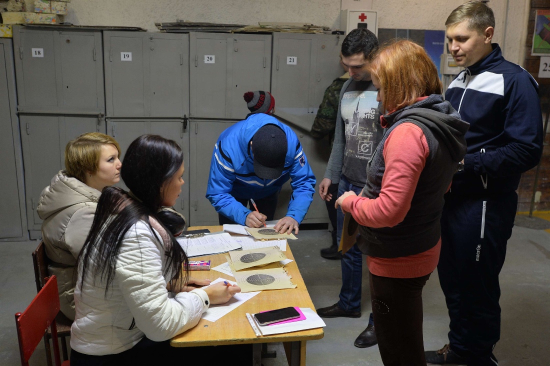 Фиксация результатов выполнения стрелковых упражнений
