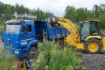 С помощью спецтехники газовикам удалось собрать почти 300 кубометров мусора