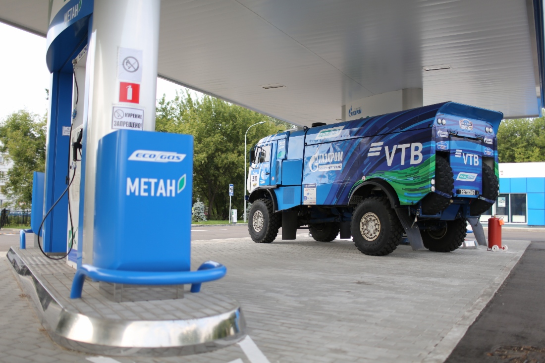 Газовый КАМАЗ успешно финишировал на ралли-марафоне «Шелковый путь — 2018»
