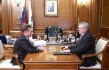 Рабочая встреча Алексея Миллера и Губернатора Ростовской области Василия Голубева