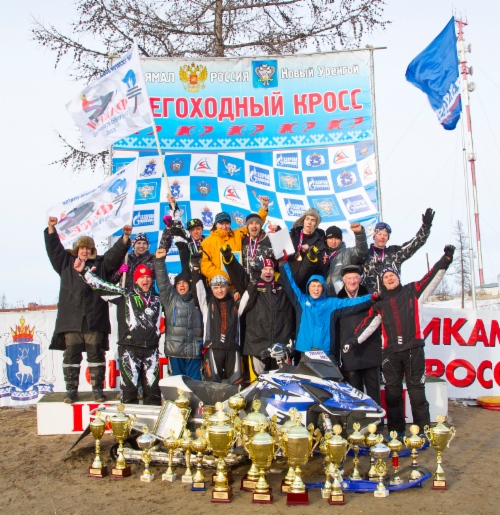 Снегоходчики СТК «Факел» — призеры чемпионата России по кроссу на снегоходах 2012 года