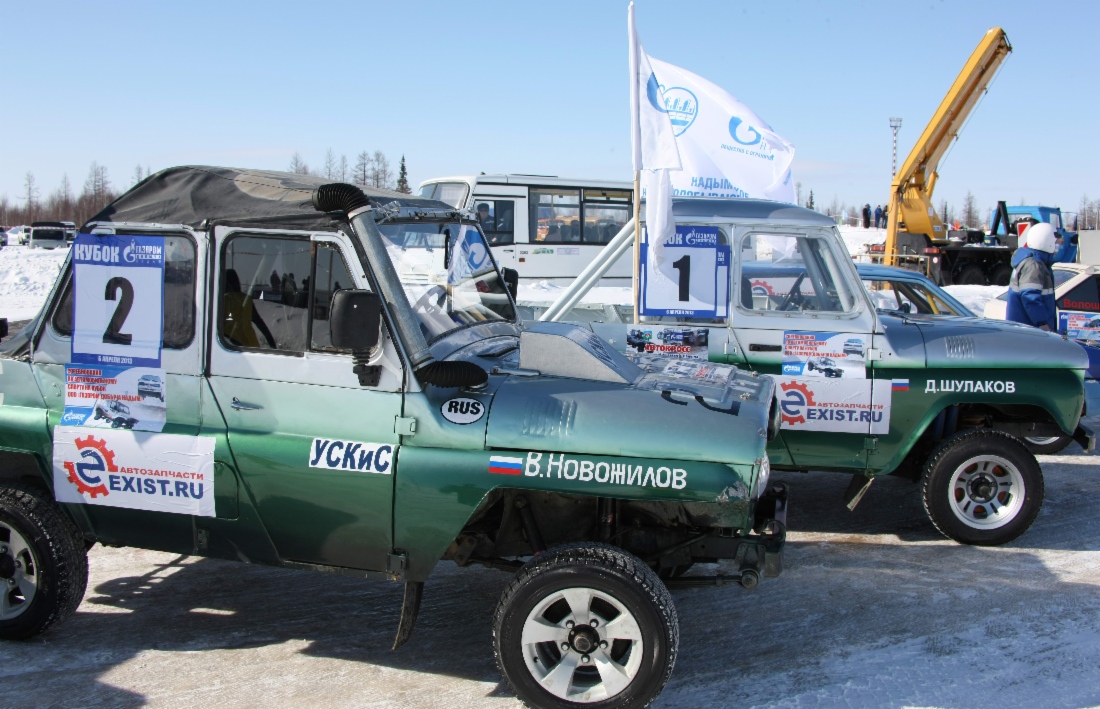 В Пангодах прошли соревнования по автомобильному спорту на Кубок ООО «Газпром добыча Надым»