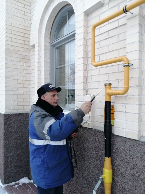 Проверка соединений газопровода