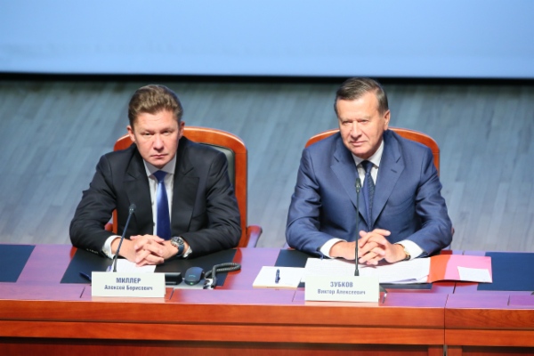 Алексей Миллер и Виктор Зубков
