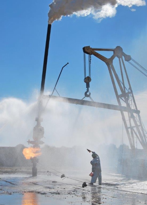 Учения оперативного состава военизированных частей ООО «Газпром газобезопасность»