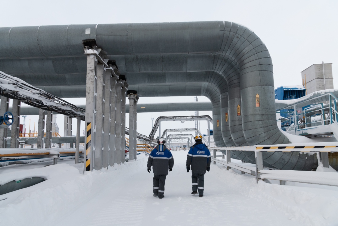 Установка комплексной подготовки газа-5 Ямбургского месторождения