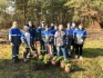 Газовики высадили более 2200 саженцев сосны на площади 1,1 гектара