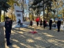 Памятник с Вечным огнем в хуторе Лосево Краснодарского края