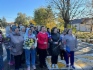 Жители хутора Лосево на мероприятии по зажжению Вечного огня
