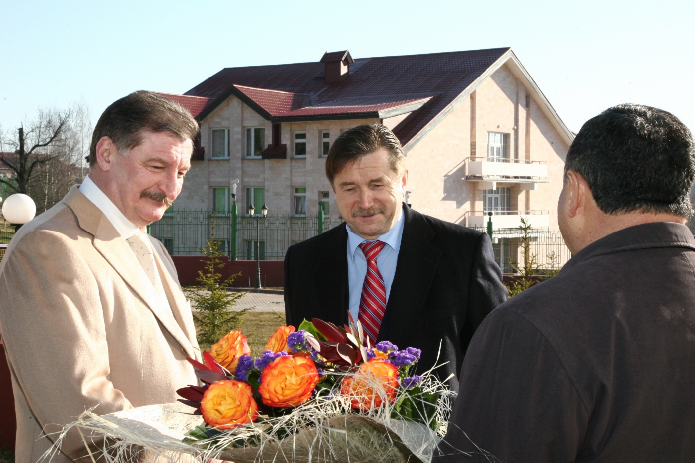 Александр Козлов и Сергей Хомяков, март 2007 года
