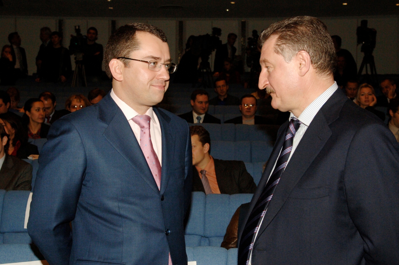Михаил Середа и Александр Козлов, декабрь 2007 года
