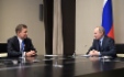 Владимир Путин поздравил коллектив «Газпрома» с 25-летием. Фото сайта kremlin.ru
