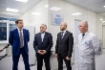 Слева направо: генеральный директор ООО «Газпром трансгаз Ухта» Александр Гайворонский, глава МОГО «Ухта» — руководитель администрации МОГО «Ухта» Магомед Османов, министр здравоохранения Республики Коми Дмитрий Березин, главный врач Ухтинской городской больницы № 1 Магомедхабиб Рамазанов