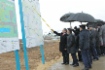 С генеральным планом объекта капитального строительства ГРС «Богородское» знакомит генеральный директор ООО «Газпром трансгаз Казань» Рафкат Кантюков