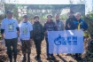 Сотрудники компании «Газпром добыча шельф Южно-Сахалинск» и представители агентства лесного и охотничьего хозяйства Сахалинской области
