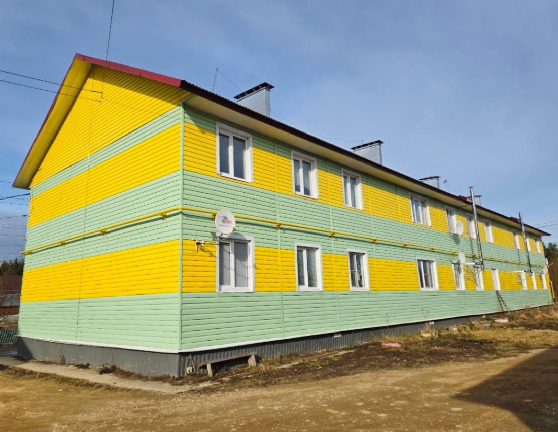 В Тарногском Городке газифицирован многоквартирный дом