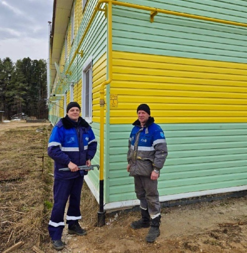 В селе Тарногский Городок Вологодской области газифицирован многоквартирный дом