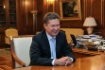 Алексей Миллер во время рабочей встречи с Губернатором Пермского края Виктором Басаргиным