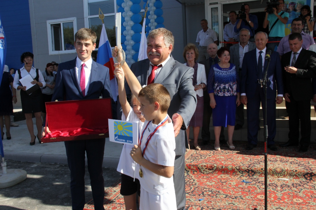 Символический ключ передан в надежные руки