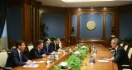 Алексей Миллер и Председатель Правления OMV AG Райнер Зеле во время рабочей встречи