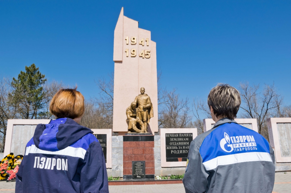 Мемориал в с. Птичьем Ставропольского края