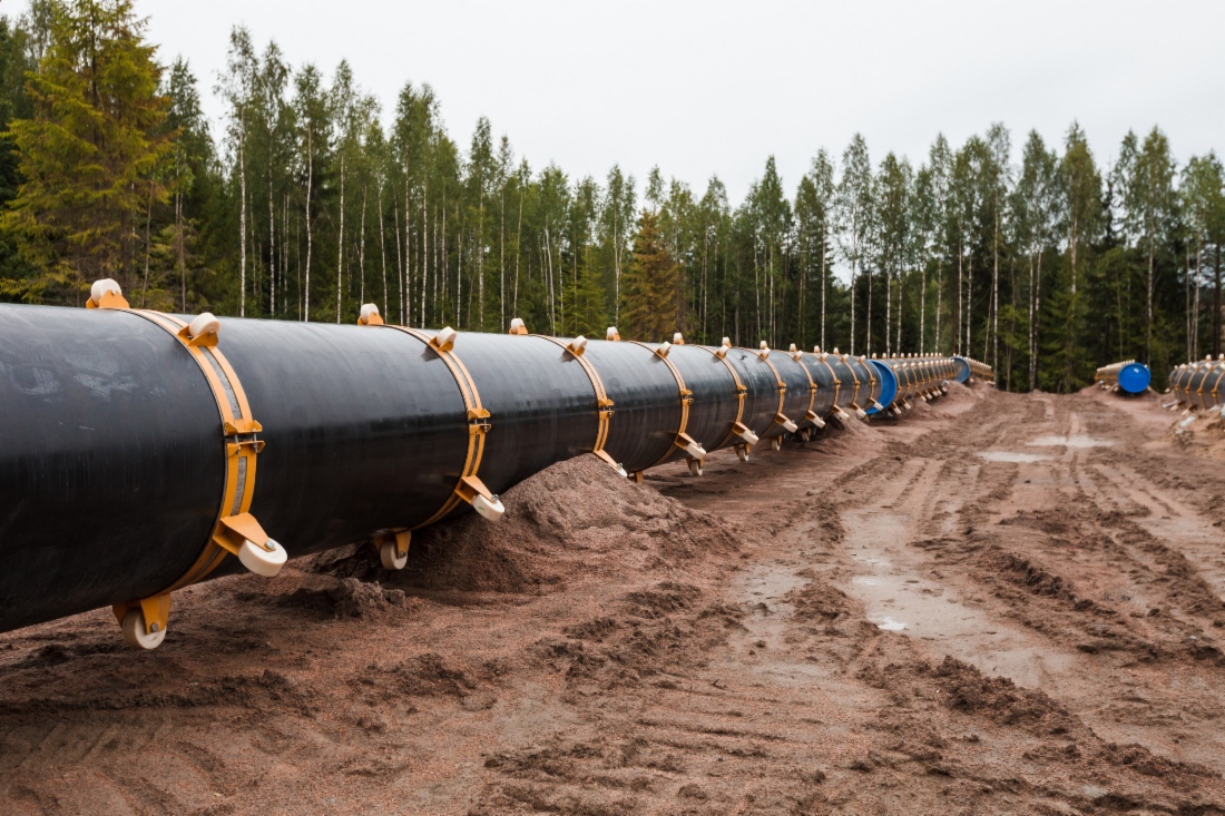 Строительство газопровода «Грязовец — Выборг»