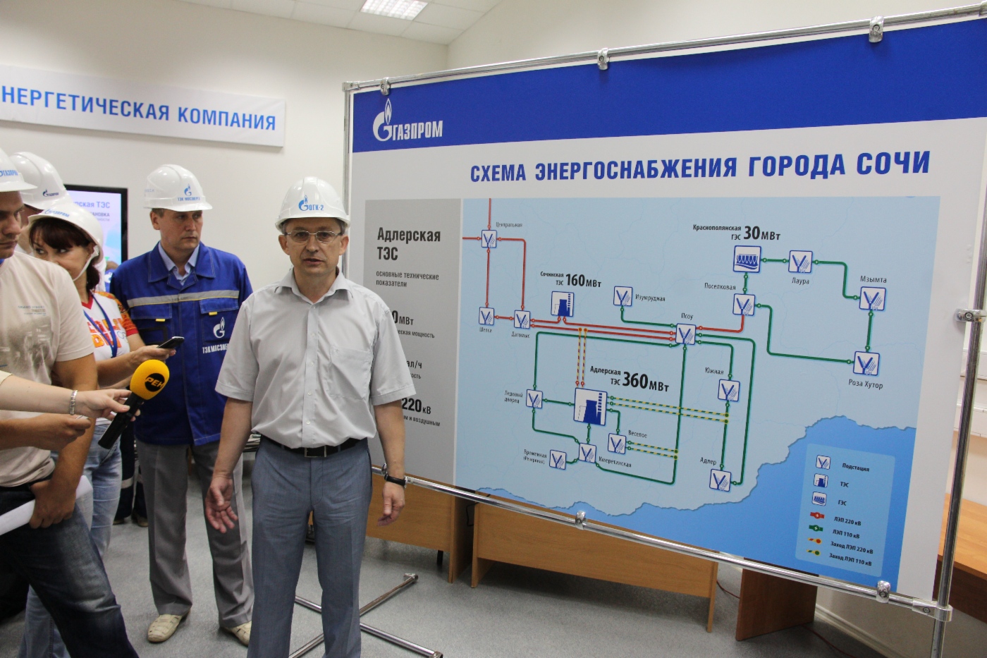 Птах Д. Ю. (ОГК-2). Схема выдачи мощности