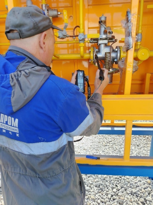 Настройка пункта редуцирования газа