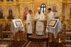 Управляющий Салехардской и Новоуренгойской епархией владыка Николай во время торжественного освящения храма Рождества Христова в Пангодах