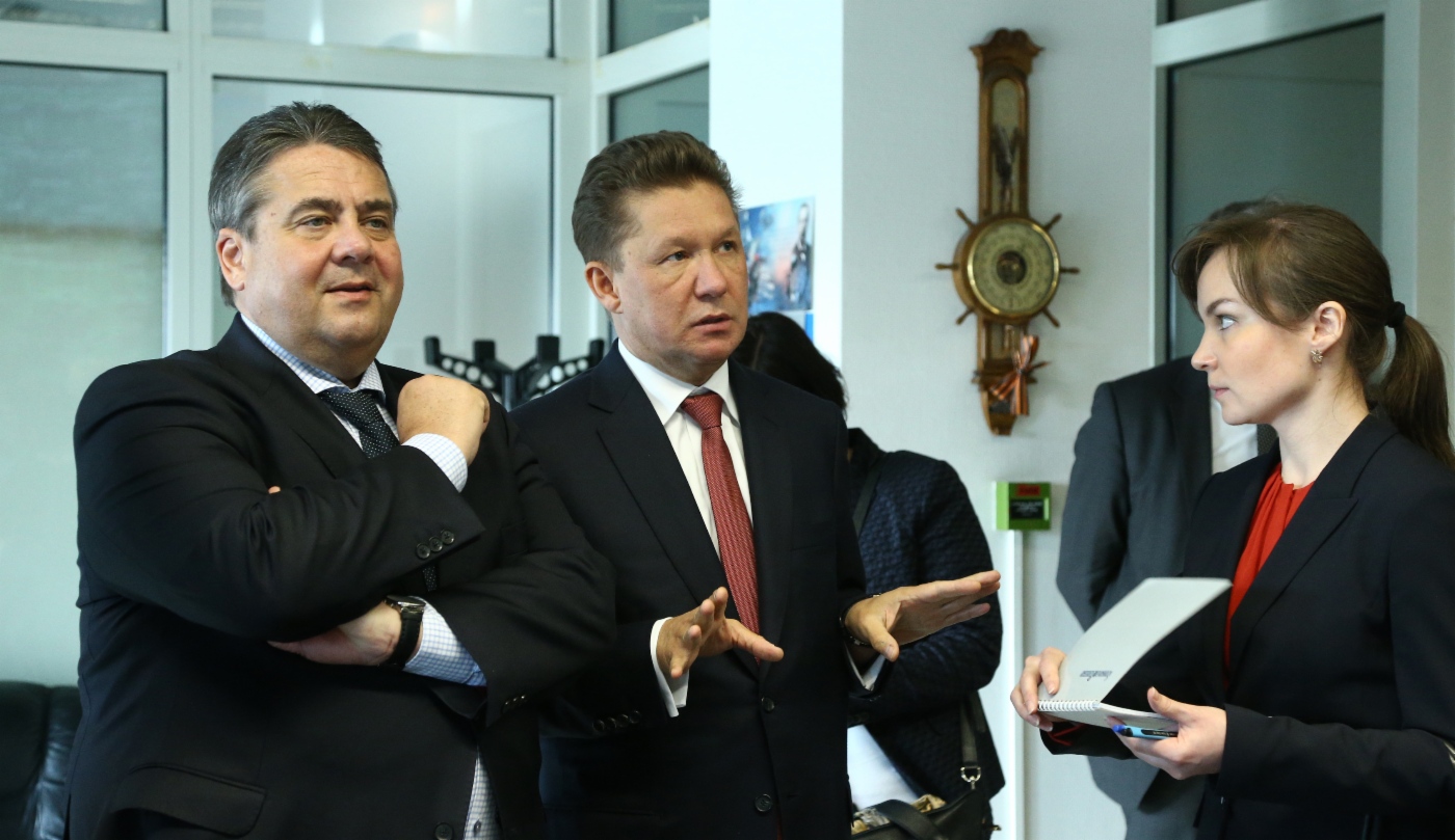 В центральном офисе ПАО «Газпром» состоялась рабочая встреча Алексея Миллера и Зигмара Габриэля