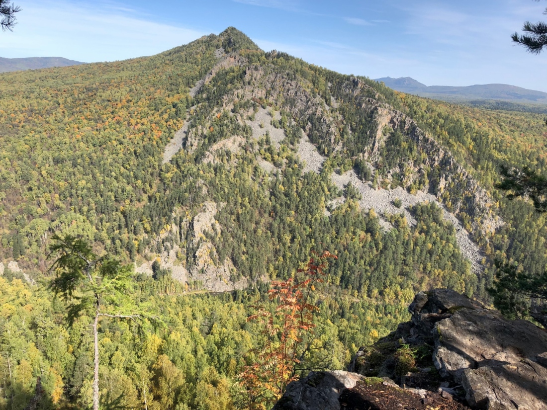 Панорама горы Малый Ямантау