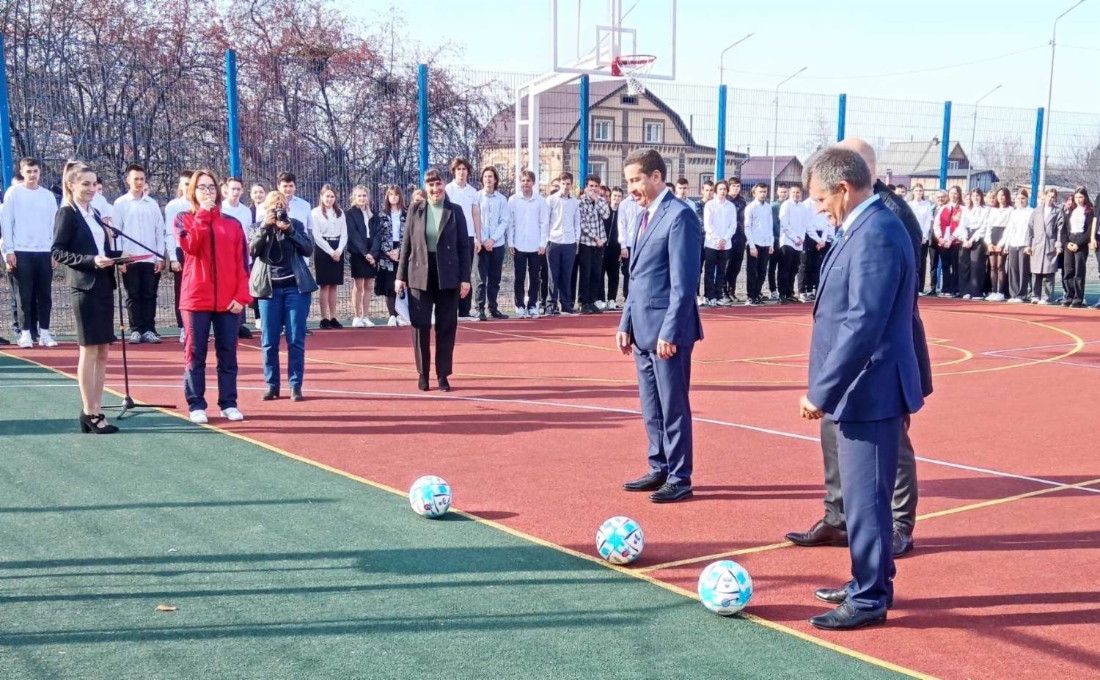 Церемония открытия в г. Асино
