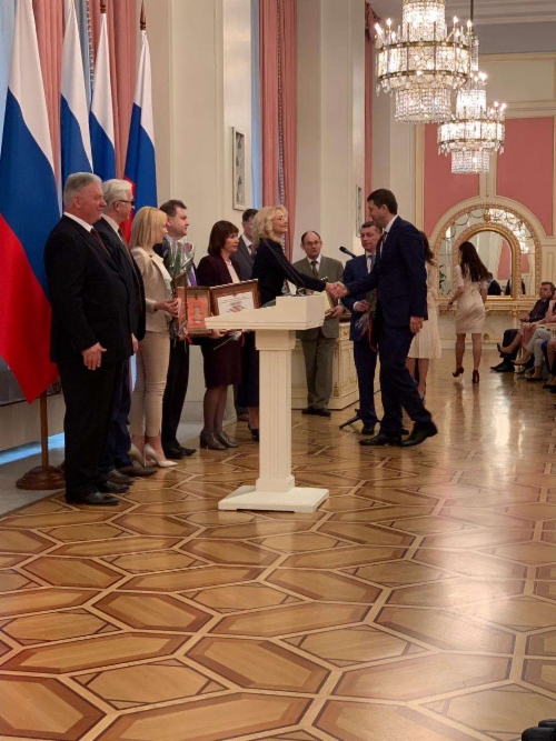 Церемония награждения состоялась в Доме Правительства Российской Федерации