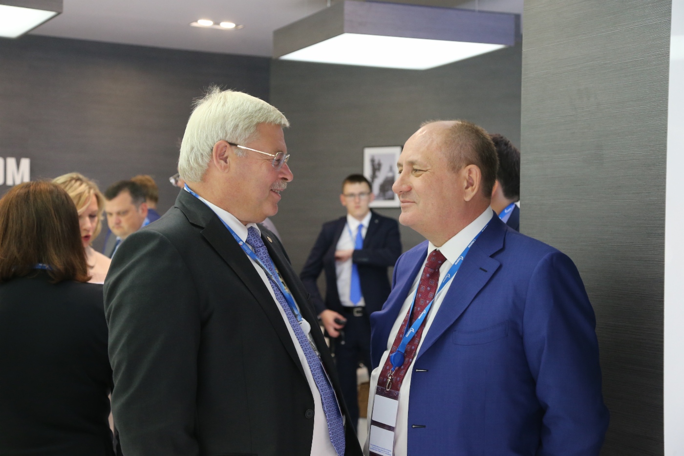 Сергей Жвачкин и заместитель Председателя Правления ОАО «Газпром» Виталий Маркелов