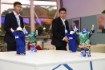 Гостей выставки встречали «танцующие роботы»