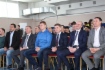 Гости Первенства Дальневосточного федерального округа по боксу среди юниоров. В центре — Александр Поветкин (слева) — чемпион мира по боксу по версии WBA в тяжёлом весе, Олег Кожемяко (справа) Губернатор Сахалинской области.