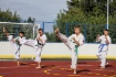 Показательное выступление юных тхэквандистов