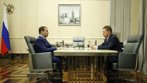 Алексей Миллер проинформировал Дмитрия Медведева о работе «Газпрома» в сфере импортозамещения и внедрения цифровых технологий