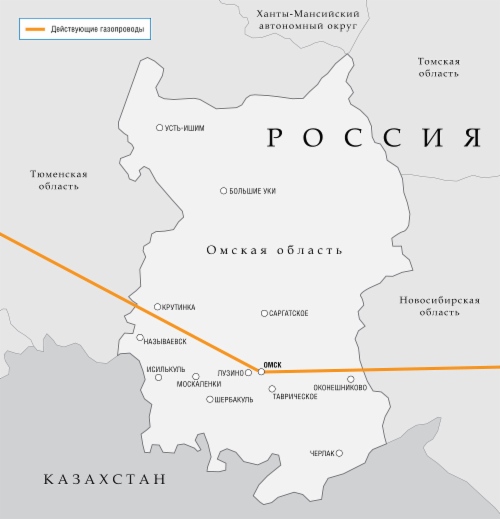 «Газпром» подарил жителям Омска новую пешеходную зону