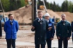 Во время выступления Александра Новака
