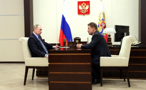 Алексей Миллер проинформировал Владимира Путина об итогах работы «Газпрома» в 2016 году