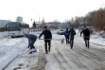 Расчистка снега вокруг хосписа