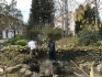 Работы по благоустройству пруда в санатории «Юг» (Краснодарский край)
