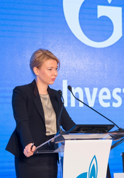 Елена Бурмистрова на Дне инвестора в Гонконге