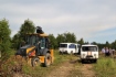 Специализированная автомобильная техника аварийно-диспетчерской службы «Газпром газораспределение Саранск» при производстве работ